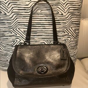 Coach Faye Crossbody Black Shoulder Bag